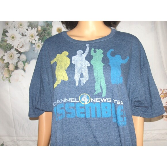 Anchorman T Shirt Comedy Movie T Shirts Men's XXL Vintage T Shirt - Picture 4 of 4